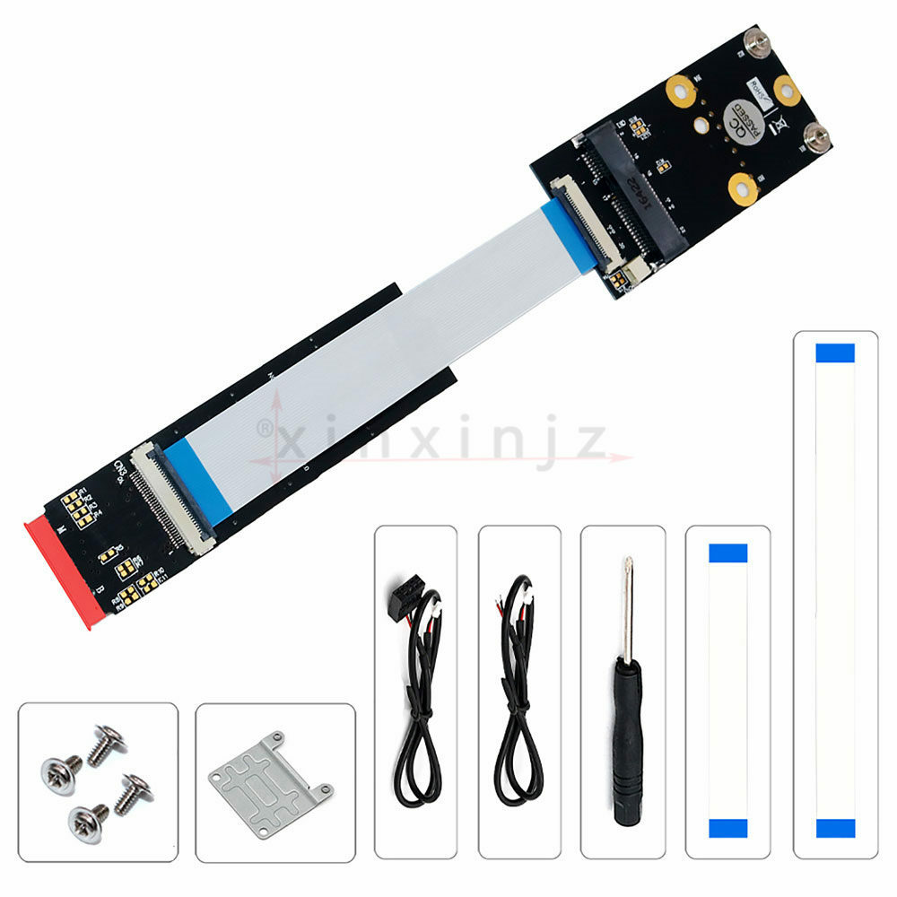 M.2 NGFF key B/M/B+M to Mini PCI-E Adapter with FFC Cable for wiFi combo Bluetoo