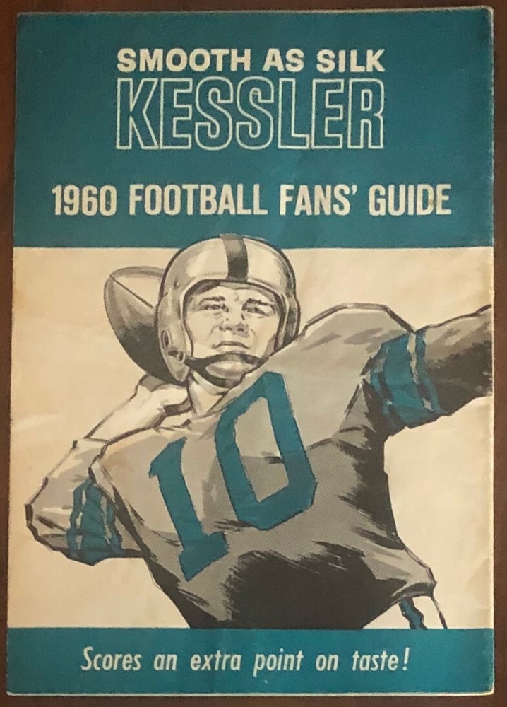 1960 Kessler Football Fans Guide