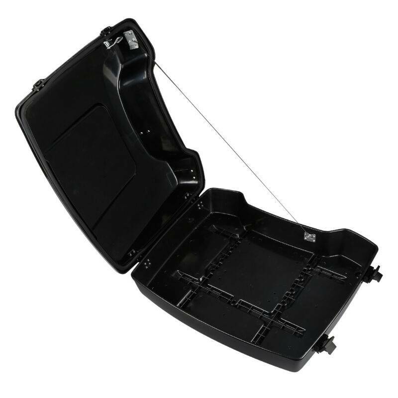Razor Trunk Pad & Black Mount Rack Fit For Harley Road Glide 2009-2013