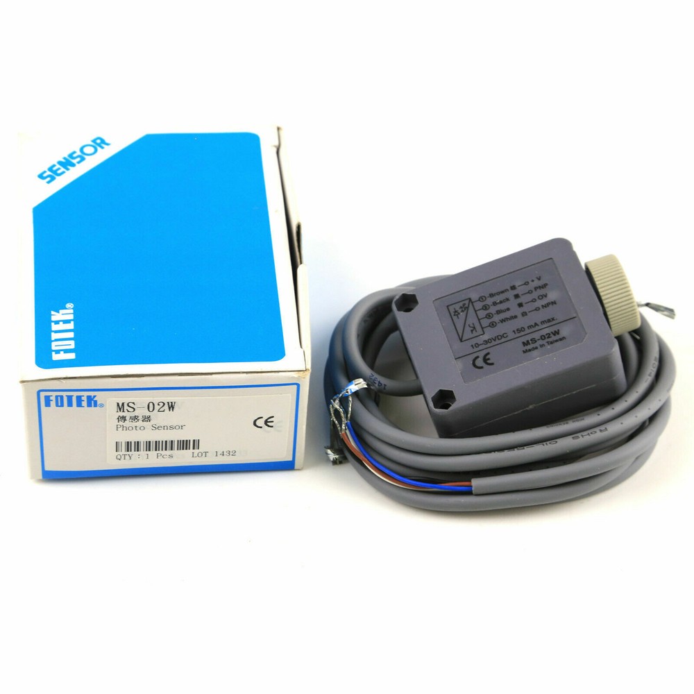 New In Box FOTEK MS-02W MS02W Photoelectrical Sensor