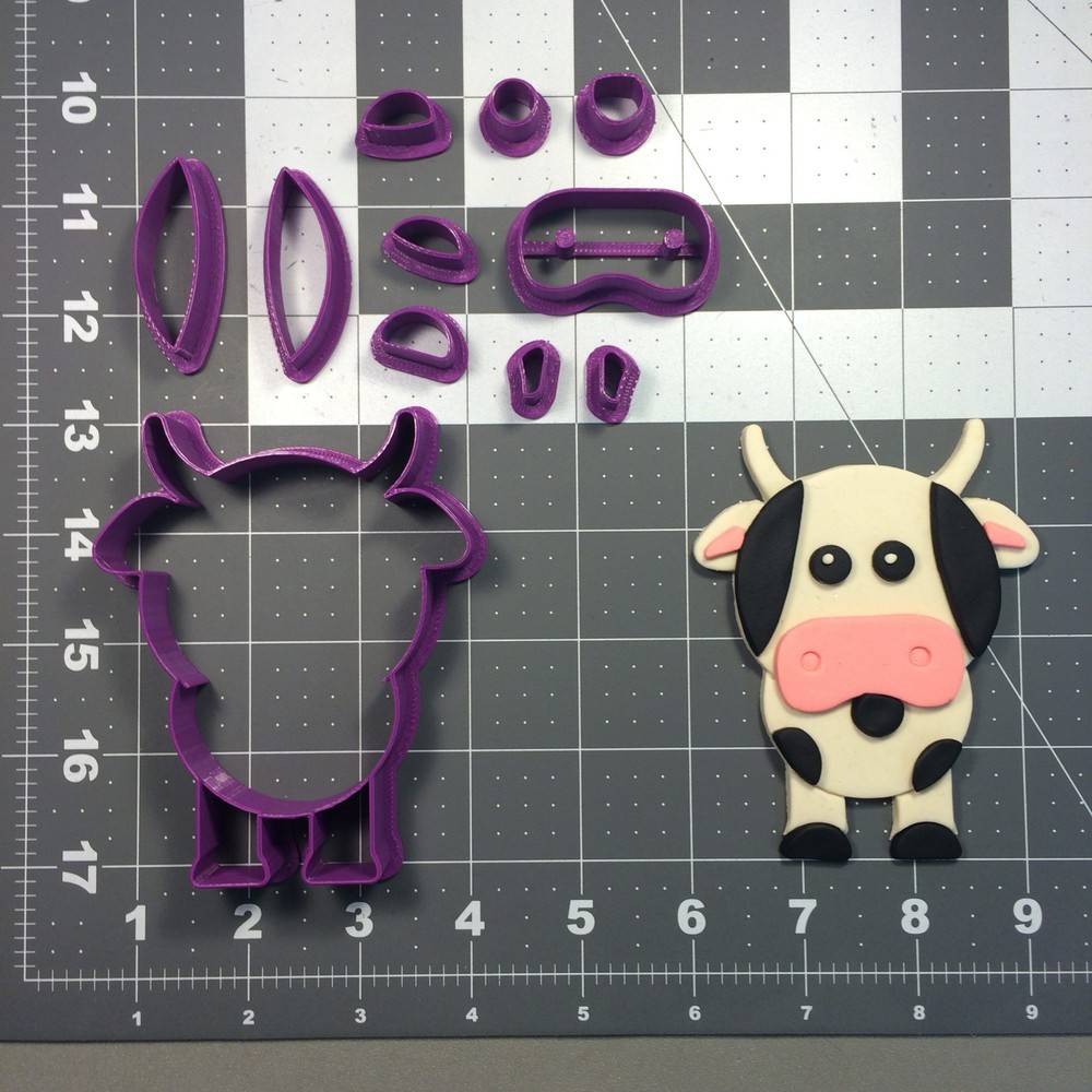 Cow 101 Cookie Cutter Set