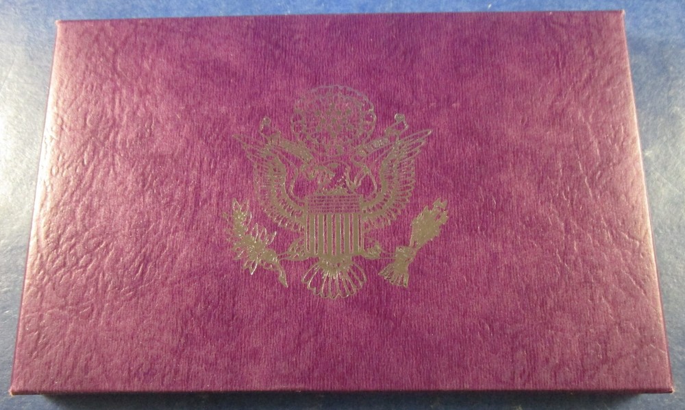 1987 Clad US Proof 5 Coin Set w/ OGP- Very Nice Sets!