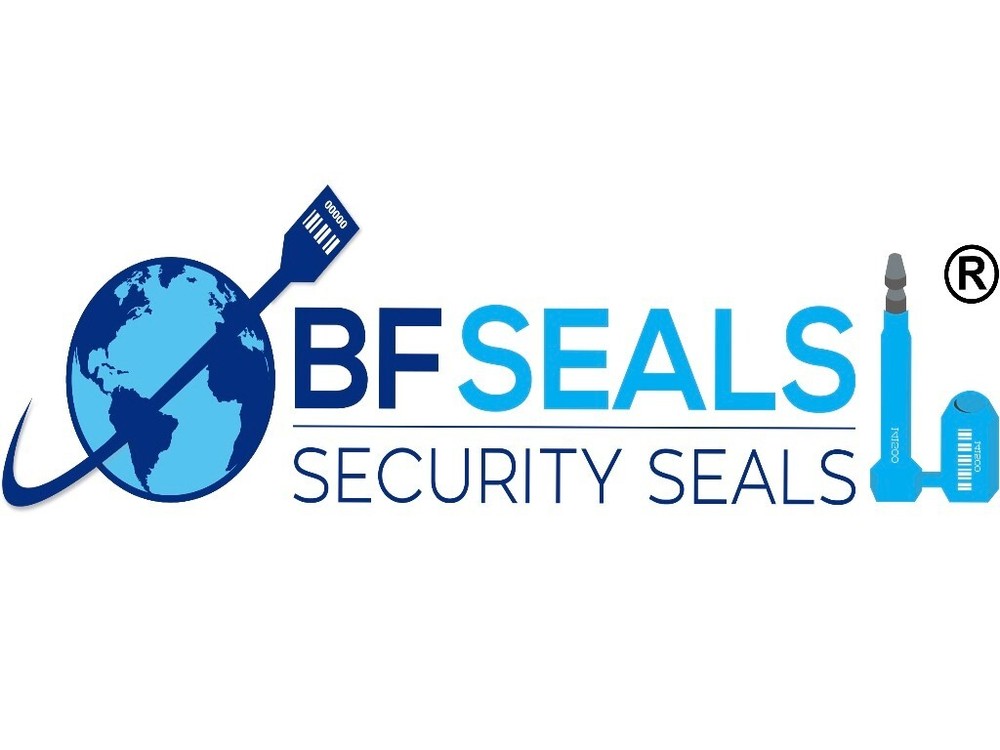Plastic PADLOCK A Security Seal ECO, 200 Pcs. ORANGE Numbered and Barcode, BFS