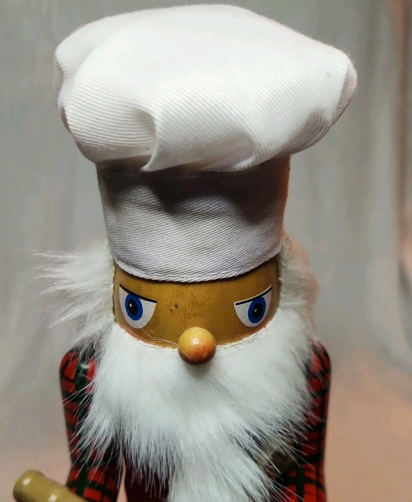 Nutcracker "CHEF/BAKER " 15" Tall Christmas Decor hand painted