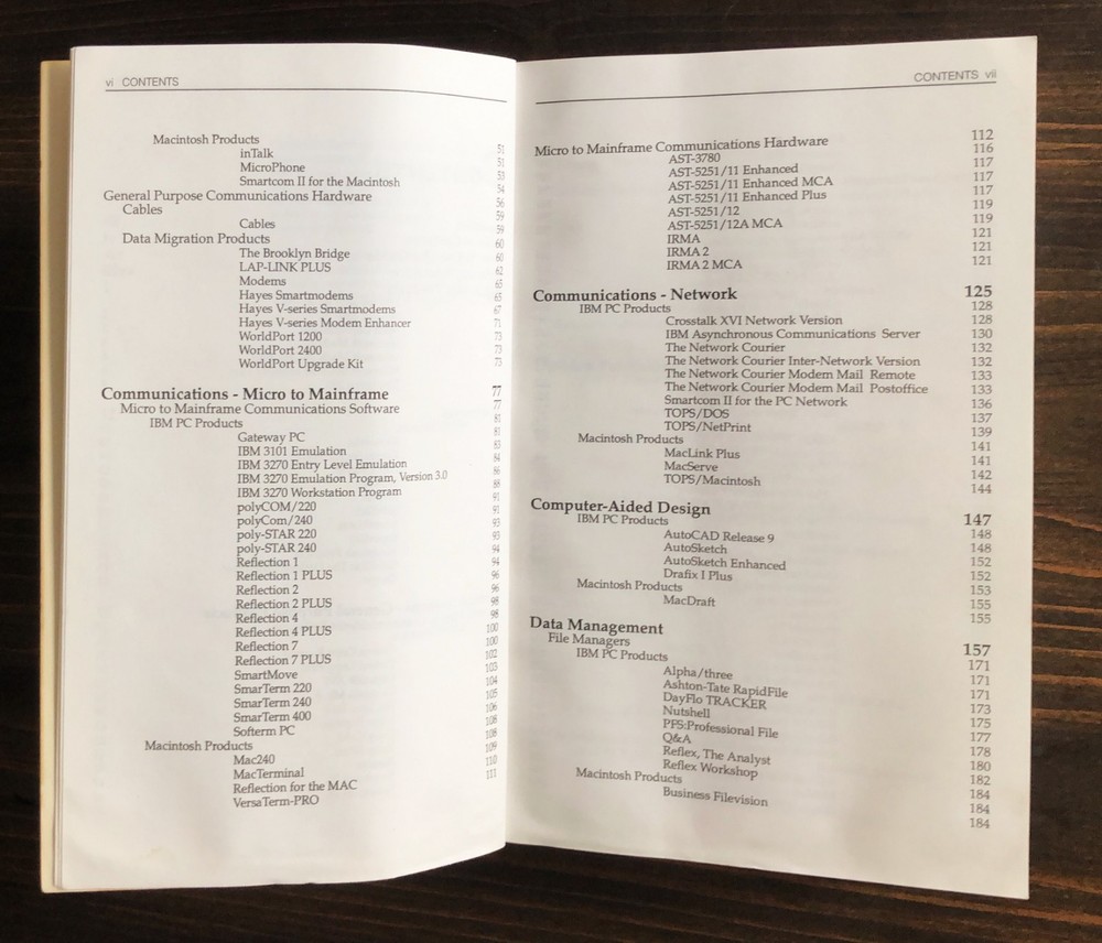 The Corporate Software Guide : Eighth Edition 1988 (IBM PC, Macintosh software)