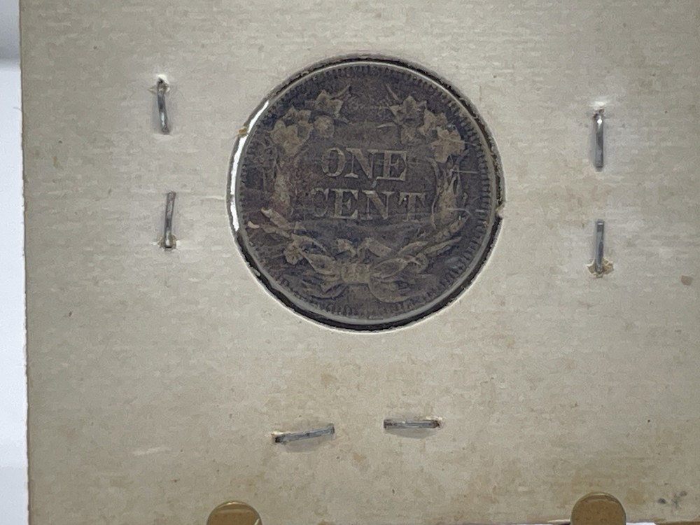 1857 Flying Eagle Cent Very Fine VF Coin *SINGBG*