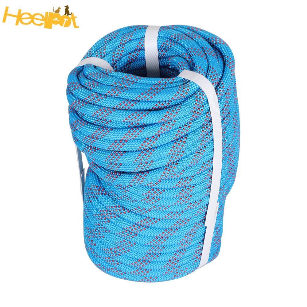 3/8"×100' 3520 Lbs Strong Pulling Wear Resistant Premium Polyester Camping Rope