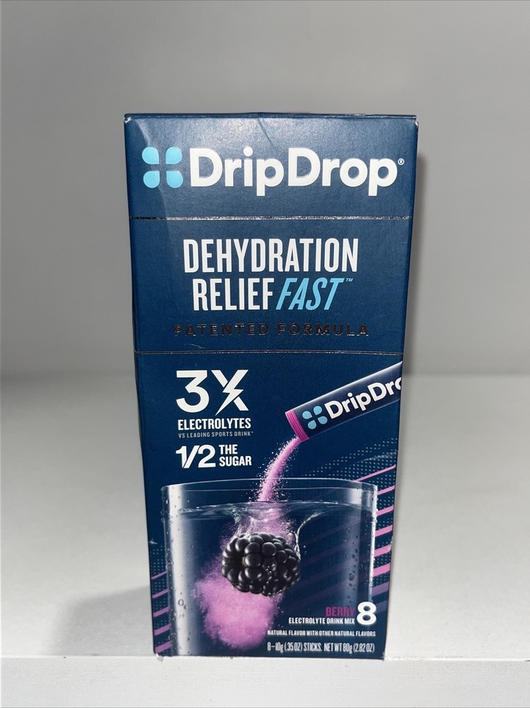 Hydration Supplement With Electrolytes, Grape, Sealed