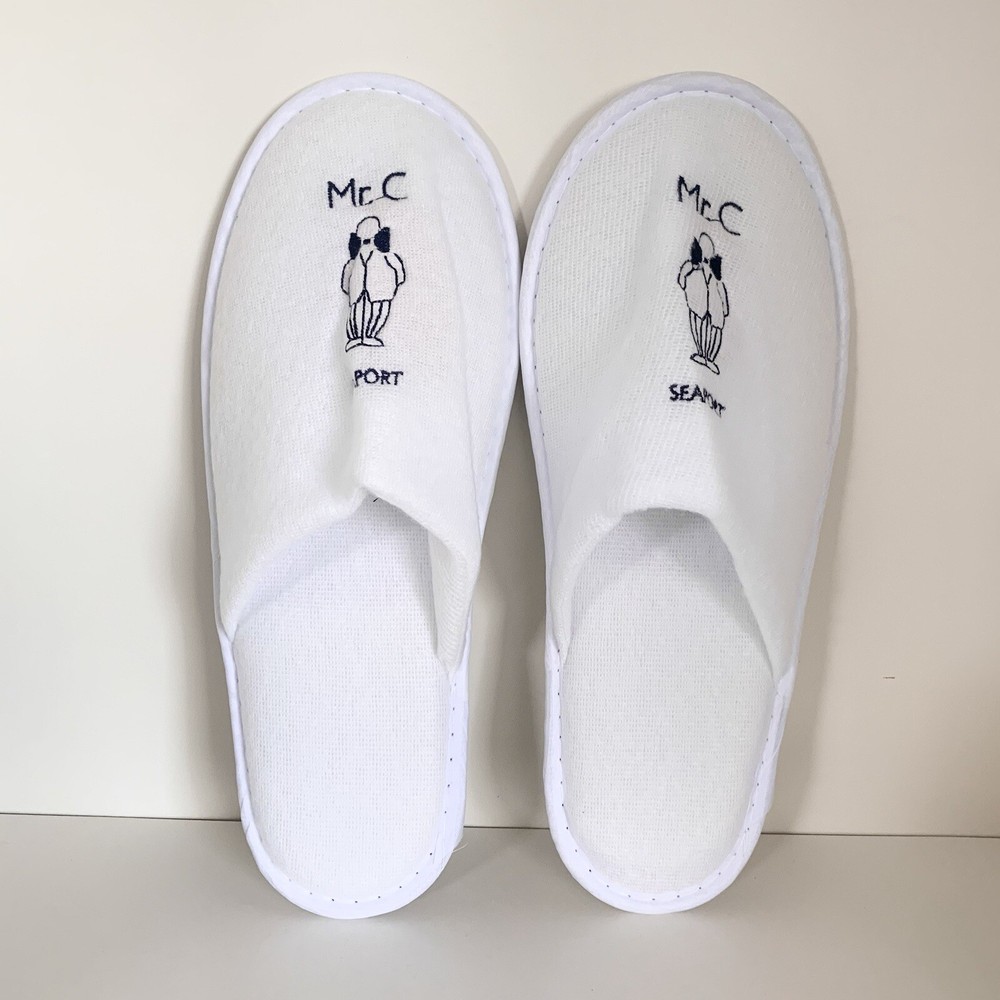 Mr. C New York Hotel Slippers