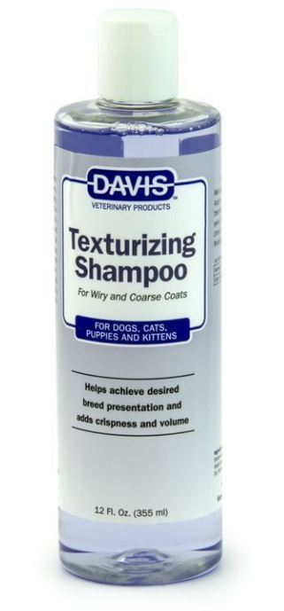 Davis Texturizing Shampoo For Wiry and Coarse Coats, 12 oz