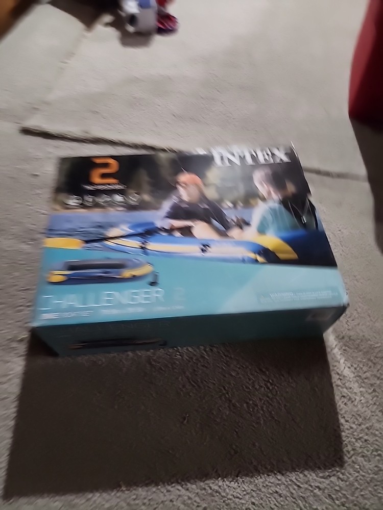 Intex Chalger 2 Boat Set Unopened