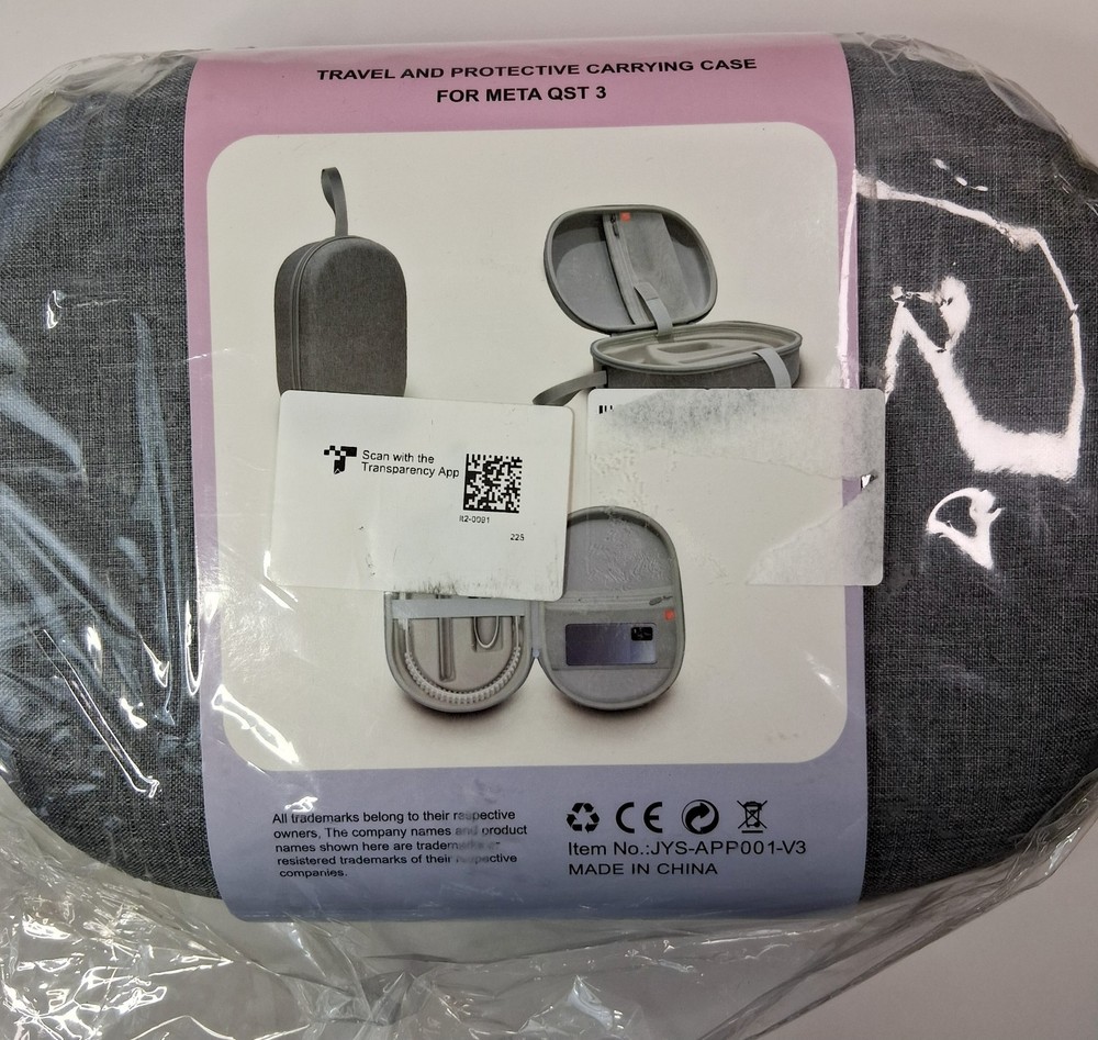 Meta QST 3 Headset Case Hard Shell Case Travel and Storage Case