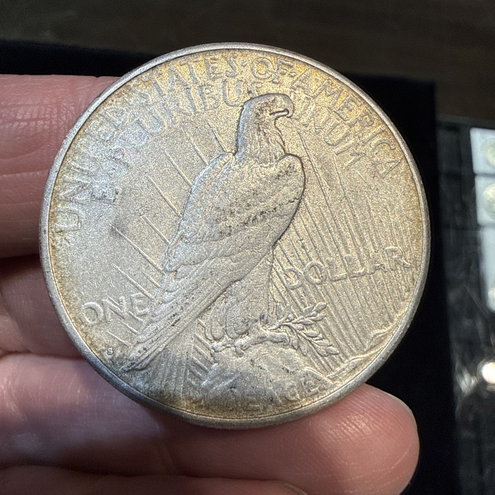 Lot Of 5 Peace Dollars