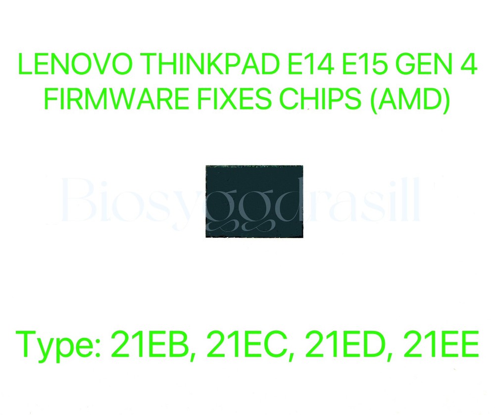 LENOVO THINKPAD E14 E15 Gen 4,FIRMWARE FIXES BIOS CHIP Type: 21EB,21EC,21ED,21EE