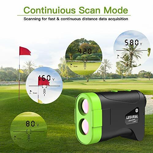 Golf Rangefinder, 1100 Yards Range Laser Rangefinder with Slope, Speed,...