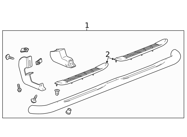 Genuine GM Driver Side Assist Step Pad 84208297