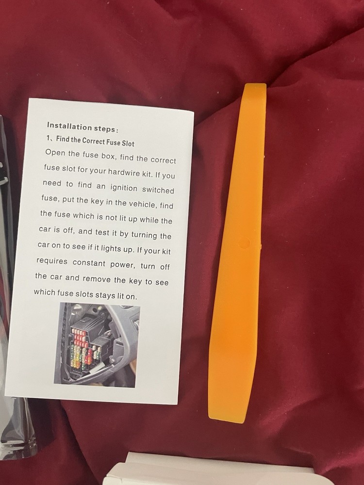 NIB Plozoe Dash Cam Hardware Kit