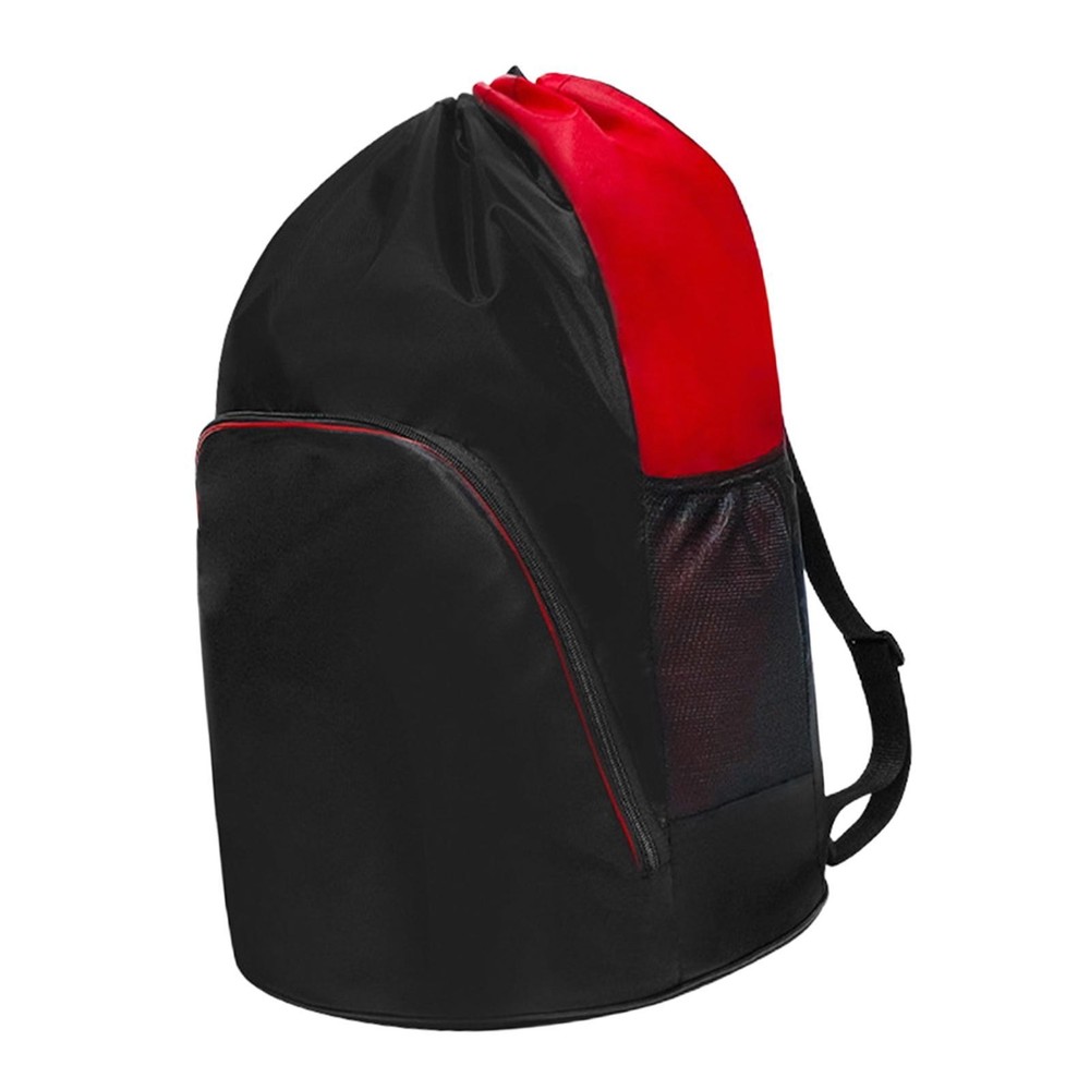 Taekwondo Backpack Drawstring Protective Gear Storage Bag with Mesh Pockets