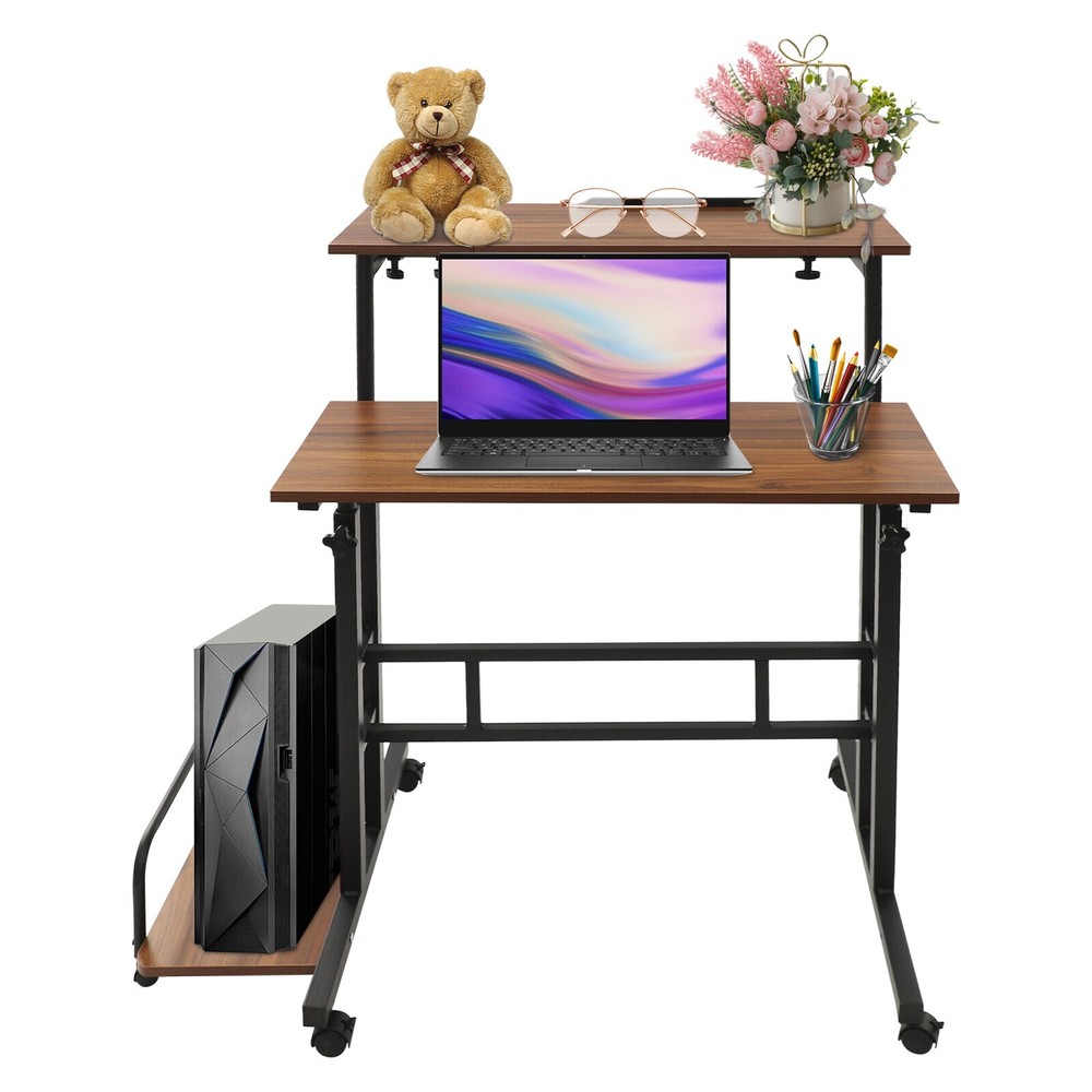 Multi Functional Foldable Desk, Modern Computer Desk, Adjustable Computer Table
