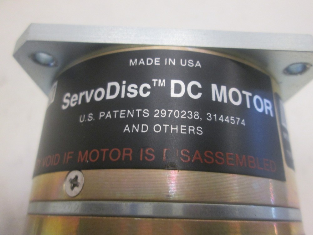 ServoDisc, 00-S0644-014, DC Motor w/ BEI, 25G-F3,Motion Encoder, Used