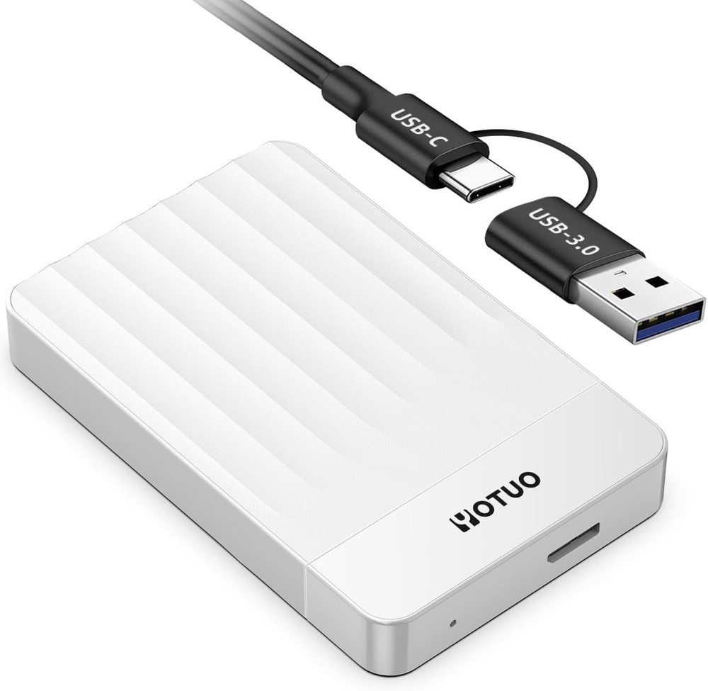 Durable 320GB External Storage for Laptops, PCs & Gaming - USB 3.0 Ready