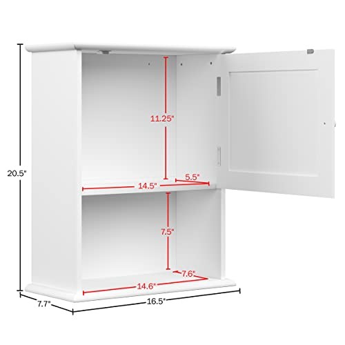 Wall-Mounted Storage Cabinet – Kitchen, Pantry, Laundry Wall-Mounted Cabinet
