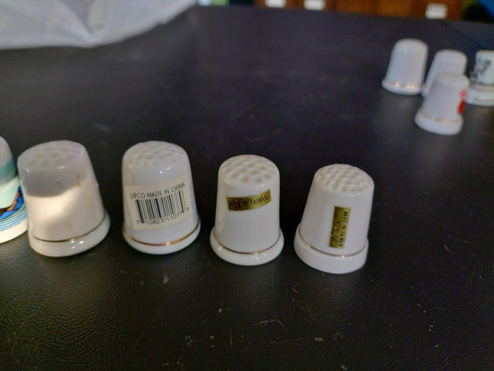 Thimbles Lot 15 Pieces