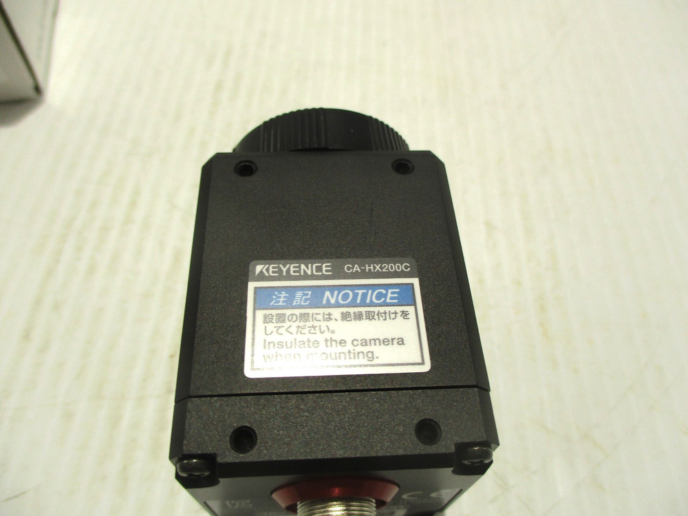NEW KEYENCE CA-HX200C VISION SYSTEM CAMERA 16X SPEED