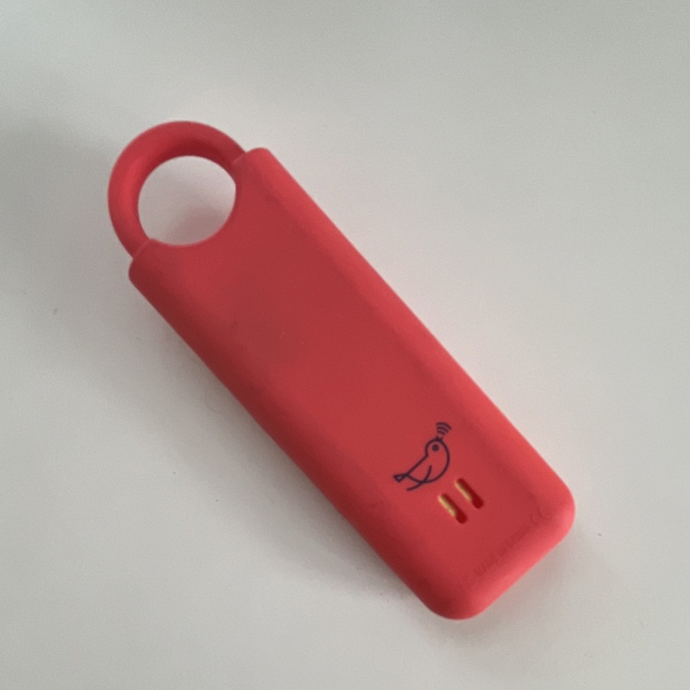 Birdie Red Personal Attack Alarm with Keyring and Flash Light