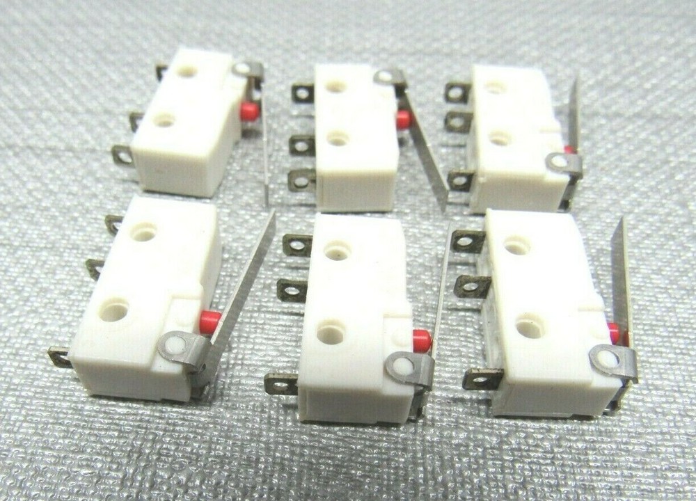 Cherry DA2 Micro Roller Lever Arm Limit Switch Lot of 6