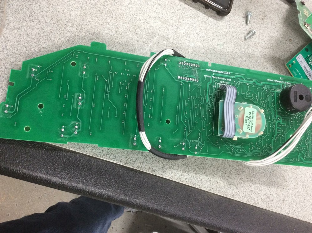 Whirlpool Maytag Washer User Interface Control Board part# w10399100 rev a