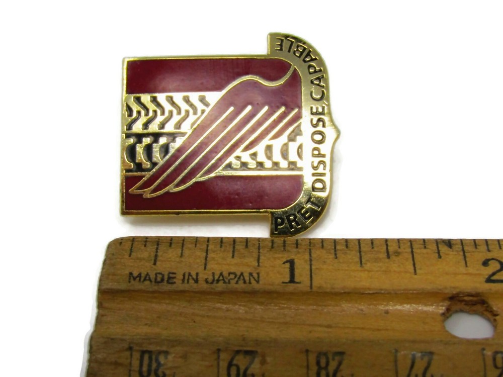 519th Support Battalion Crest Pin Pret Dispose Capable