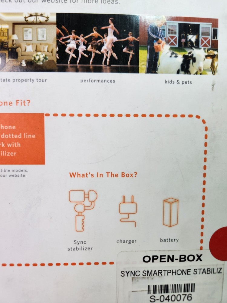 SYNC SP1 5.2'' Smartphone Handheld Gimbal Stabilizer