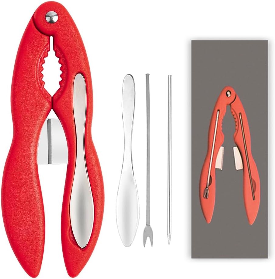 Crab Crackers and Tools Multifunctional Crab Leg Crackers Efficient Lobster Crac