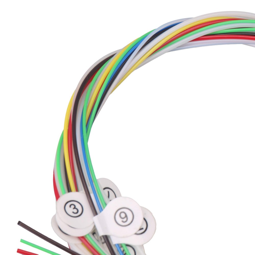 Mxfans 10x Lyre Harp Nylon String Set for 10-String Lyre Replacement Accessory