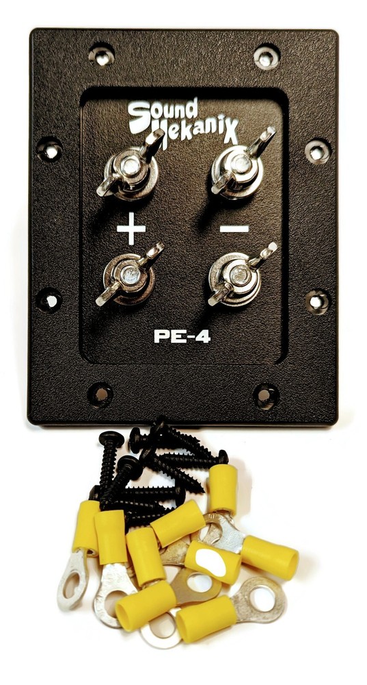 Parts Express Replacement DUAL Input Subwoofer Speaker Box Terminal Cup