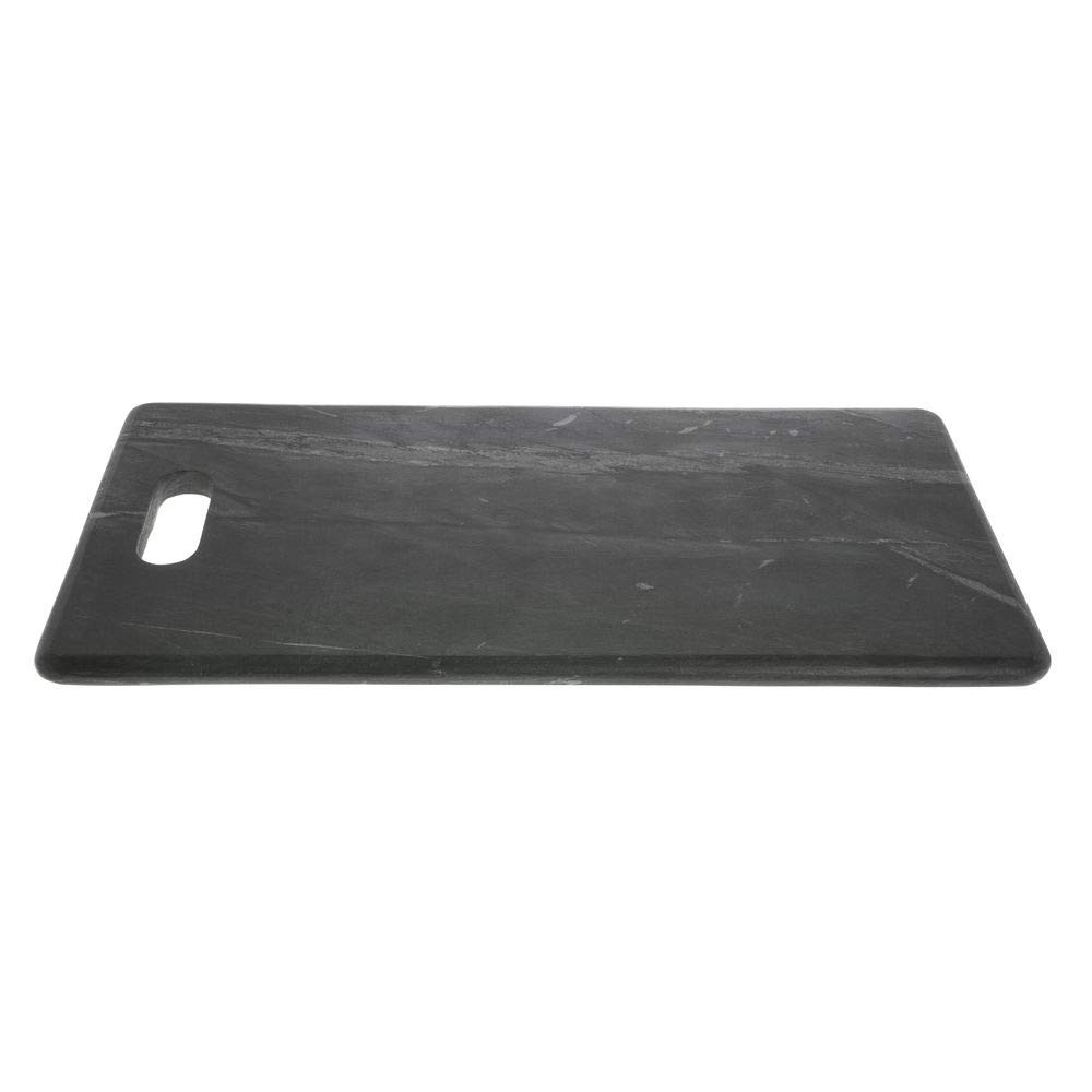 Marble Serving Board Black - 18"L x 9"W x 1/2"H