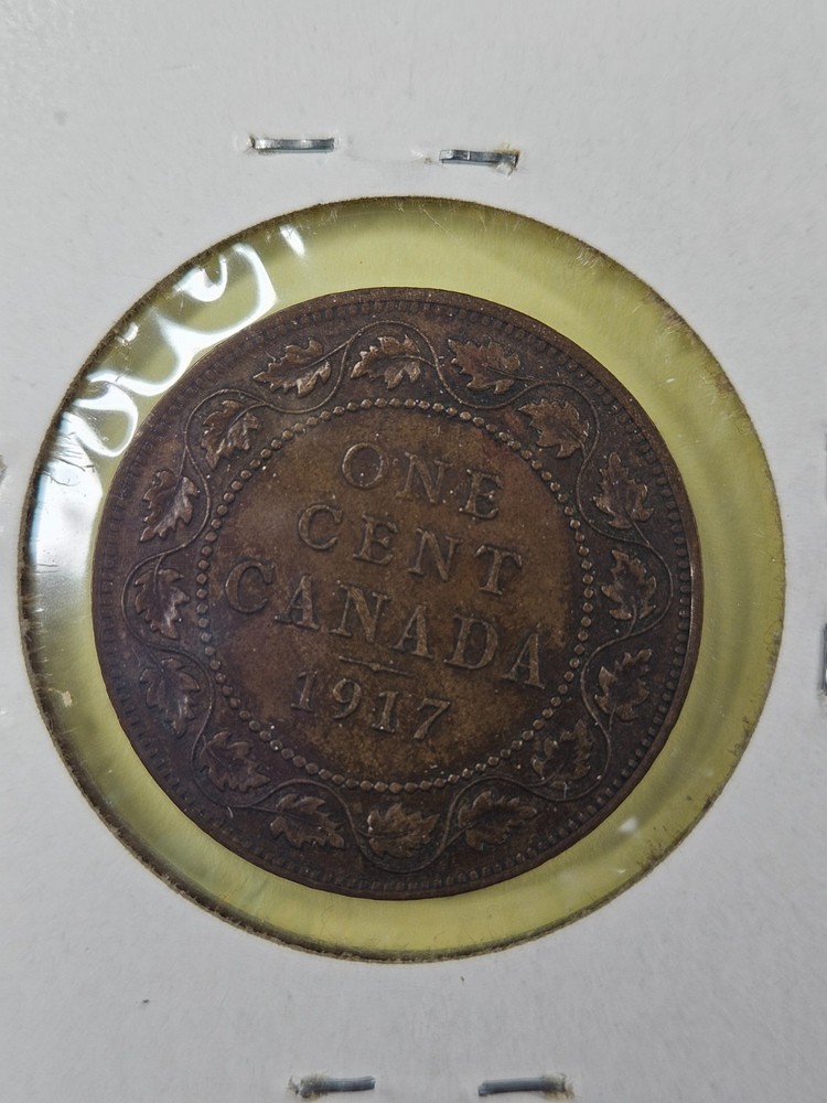 COINS - CANADA - 1 CENT 1917