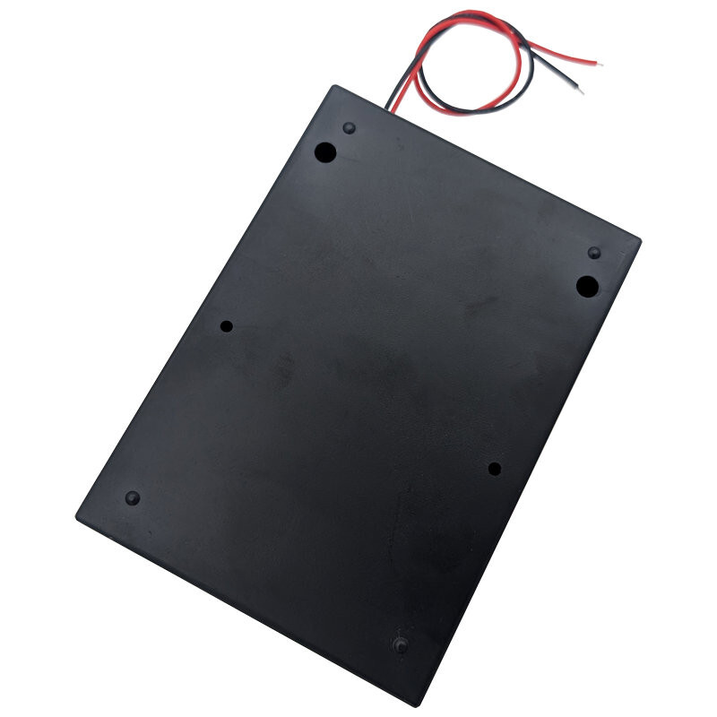 Twin/2X D DIY Battery Holder Case Box 3V With Power Switch & Bare Wire Ends