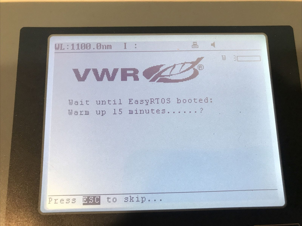 VWR V-3000PC SPECTROPHOTOMETER