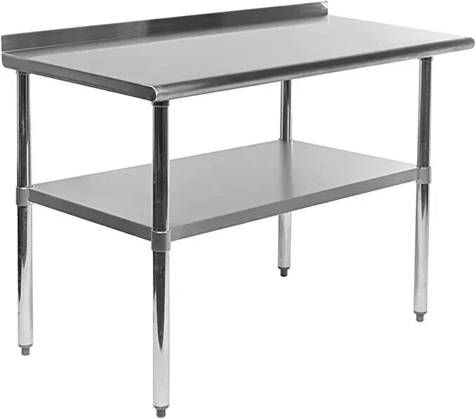 Heavy Duty Table for Prep, NSF Commercial & Work Kitchen Use 30"x60"
