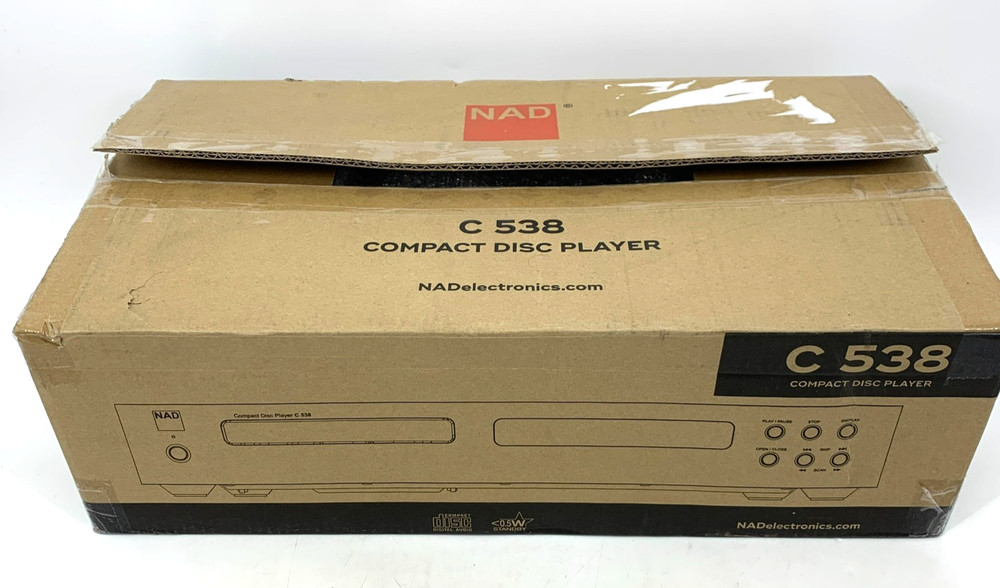 NAD Electronics C538 CD Player with Remote Controller - NIB TESTED!!!
