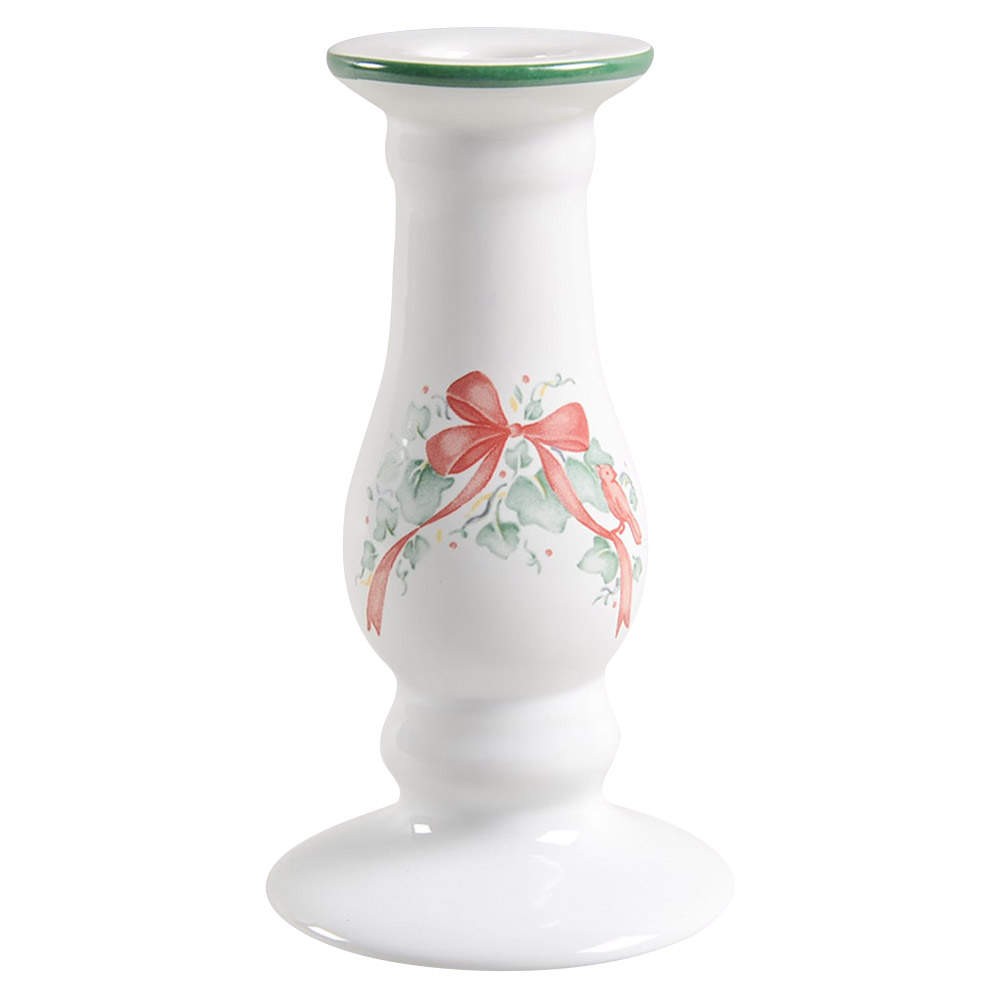 Corning Corelle Callaway Holiday  Candlestick Holder 4749957