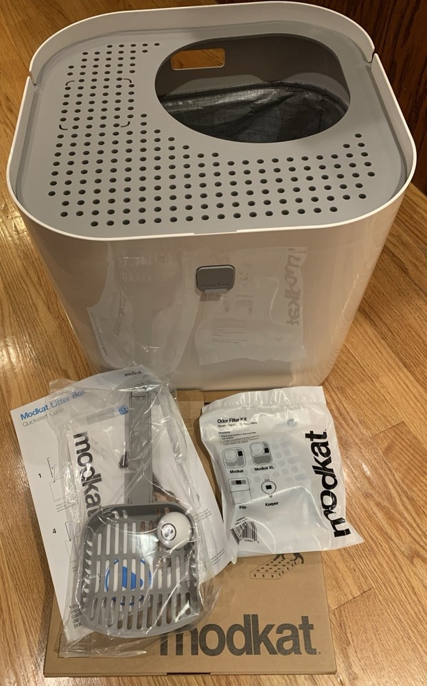 Modkat Top loading Covered Litter Box New