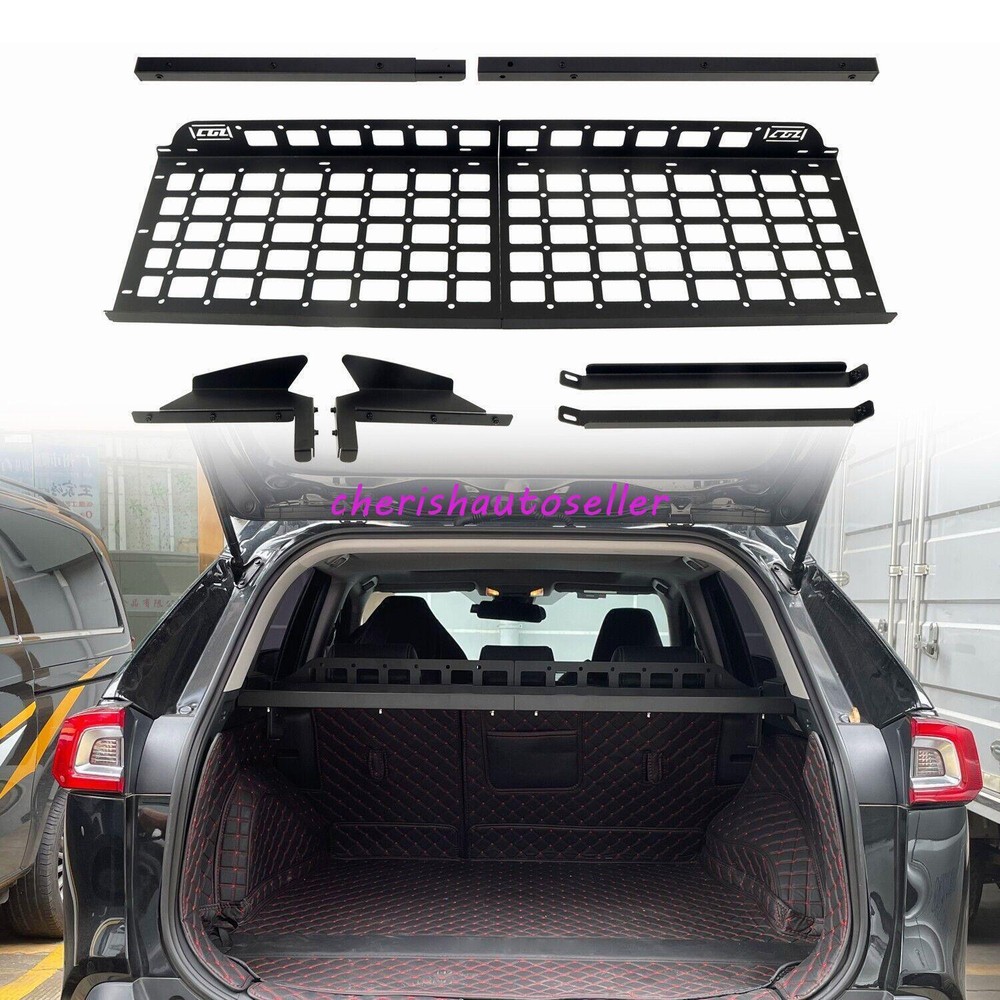 Modular Storage Molle Panel Trunk Shelf For Toyota Rav4 2019-25