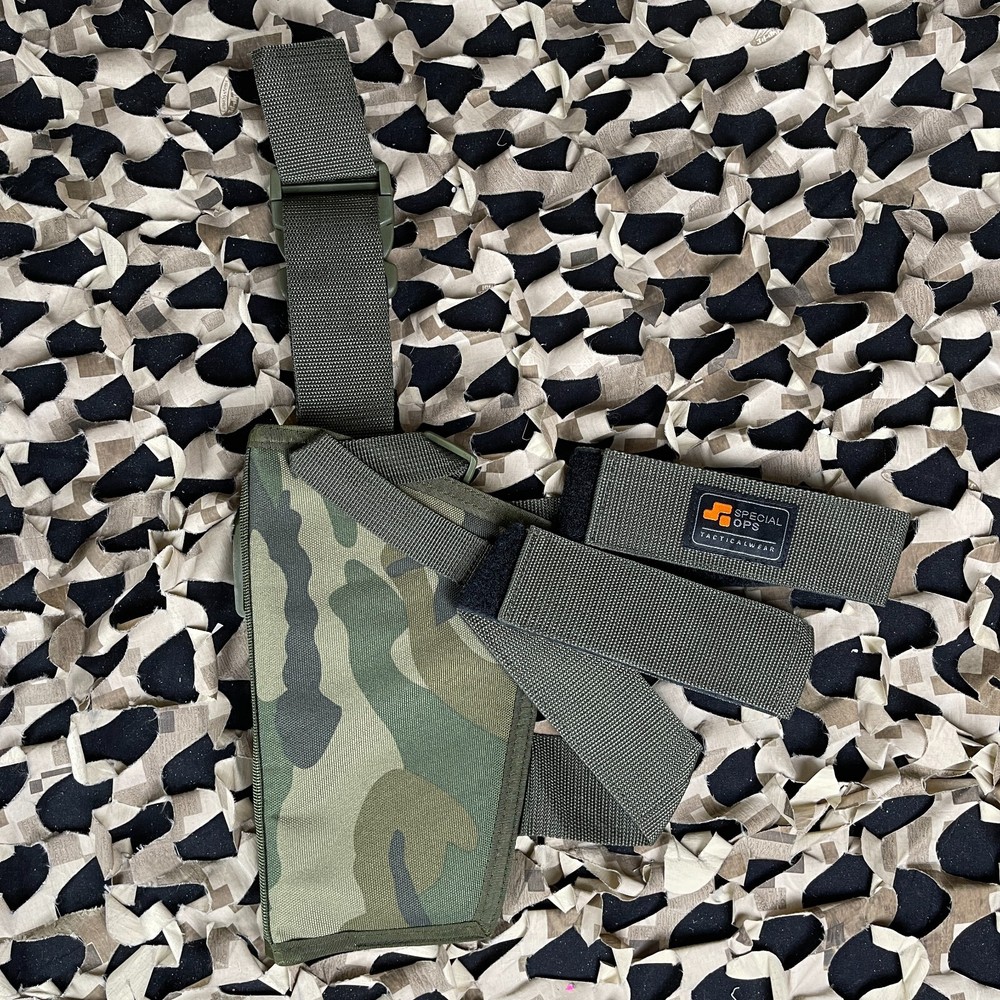 NEW Special Ops Basic Holster - Left Hand - Woodland Camo