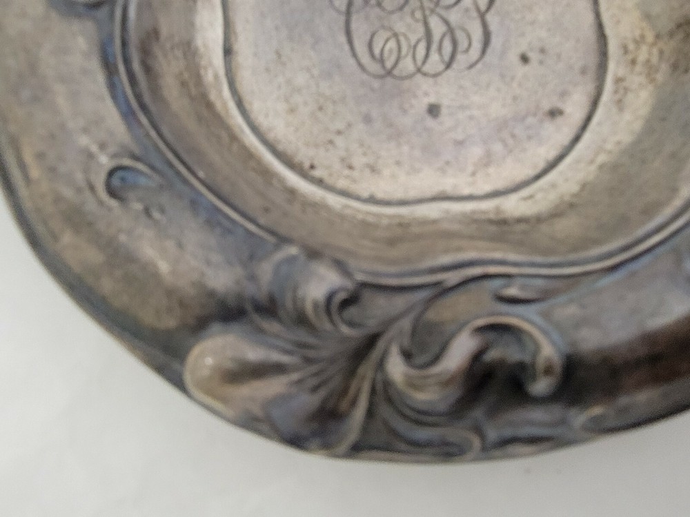 GORHAM STERLING SILVER ART NOUVEAU DISH