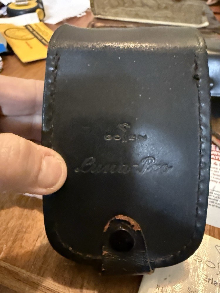 Gossen Luna-pro Incident Light Meter, Cases + variable angle attachment