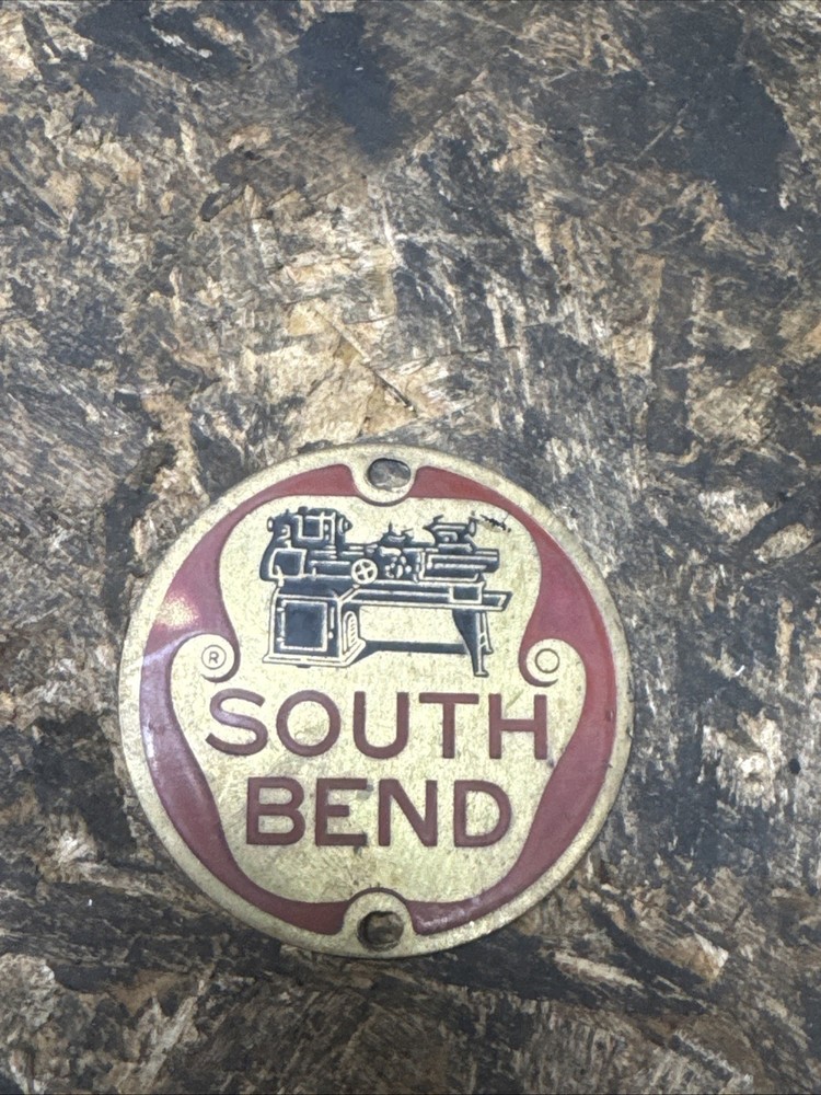 South Bend Precision 14” Drill Press Badge Tag Logo
