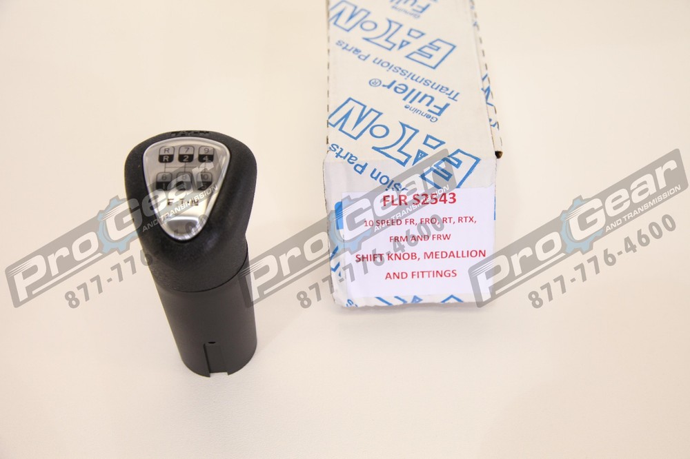 10 Speed Eaton Fuller S2543 Shift Knob w/ shift pattern Medallion